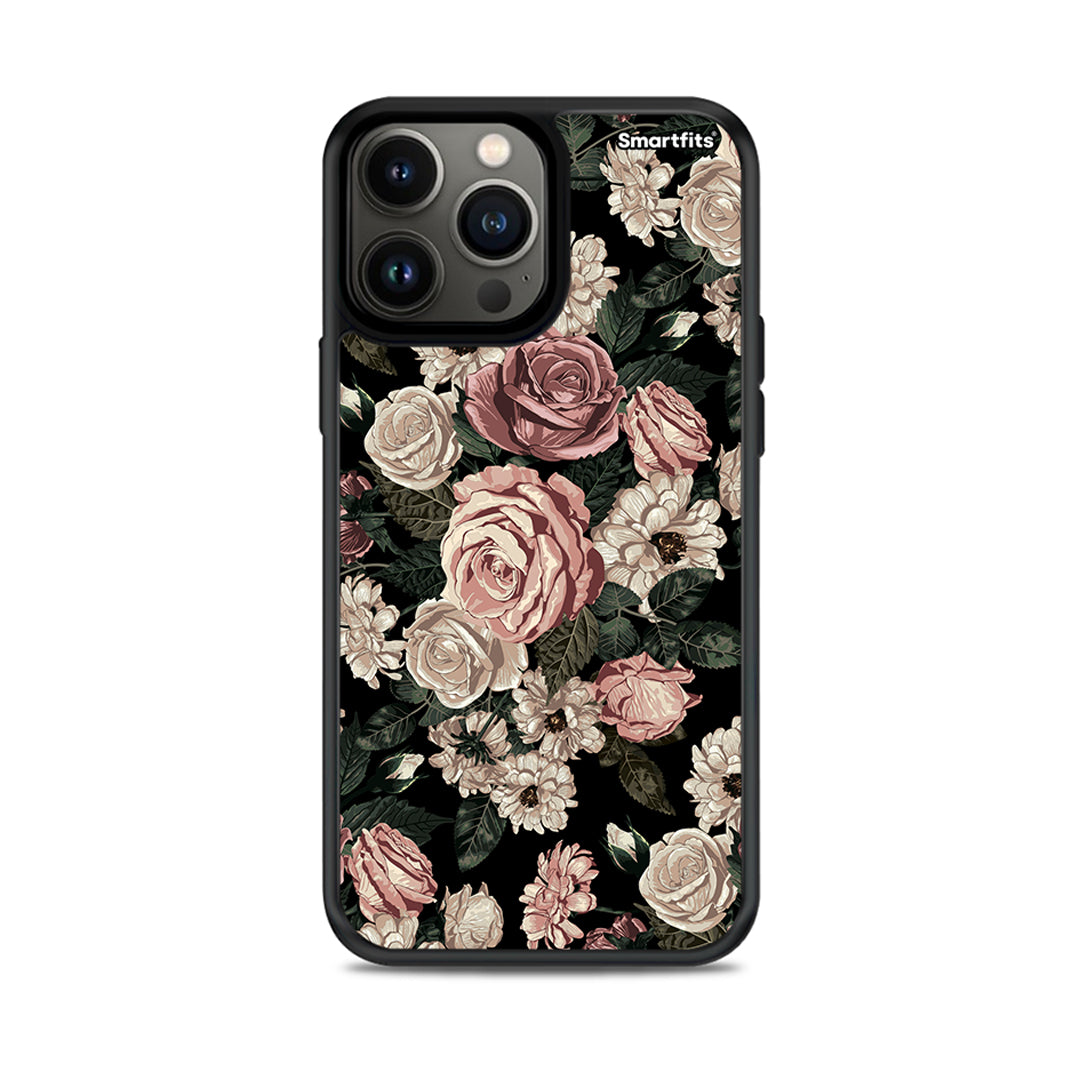 Flower Wild Roses - iPhone 13 Pro Max case
