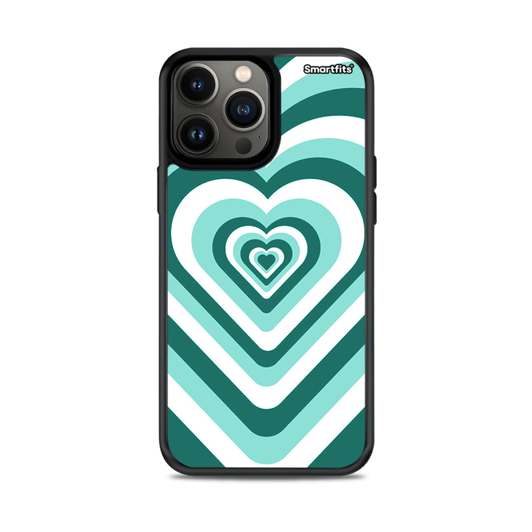 Green Hearts - iPhone 13 Pro Max case
