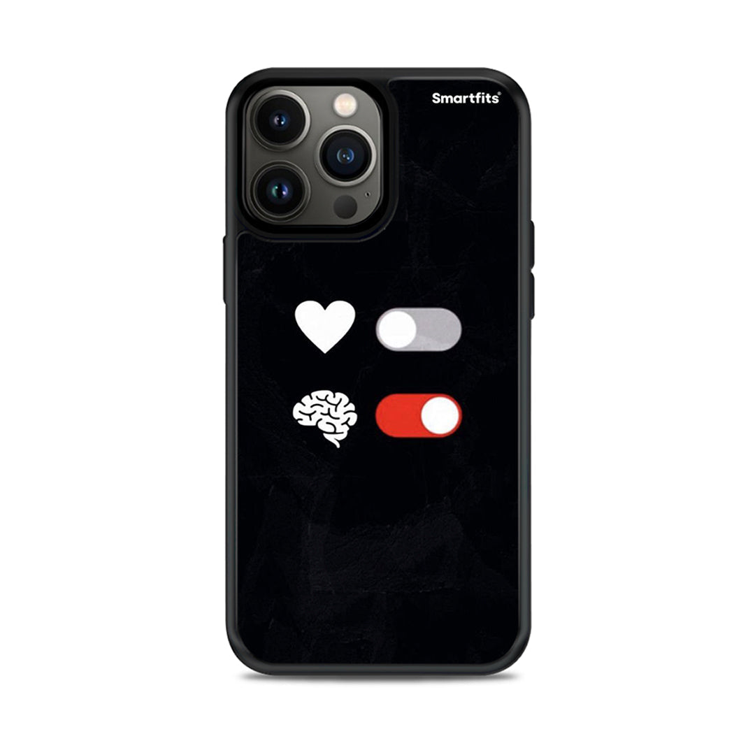 Heart Vs Brain - iPhone 13 Pro Max case