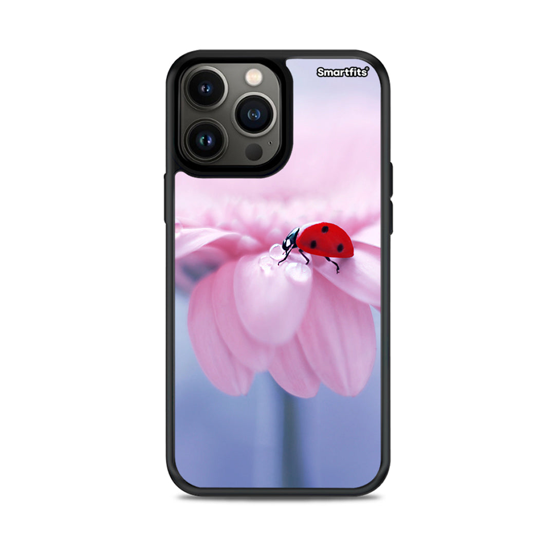 Ladybug Flower - iPhone 13 Pro Max θήκη