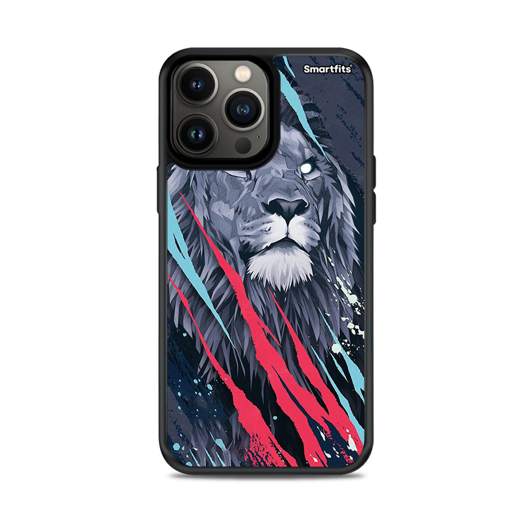 Popart Lion Designer - iPhone 13 Pro max case