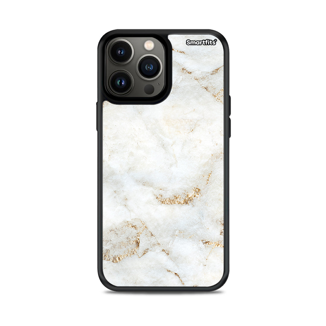 White Gold Marble - iPhone 13 Pro Max case