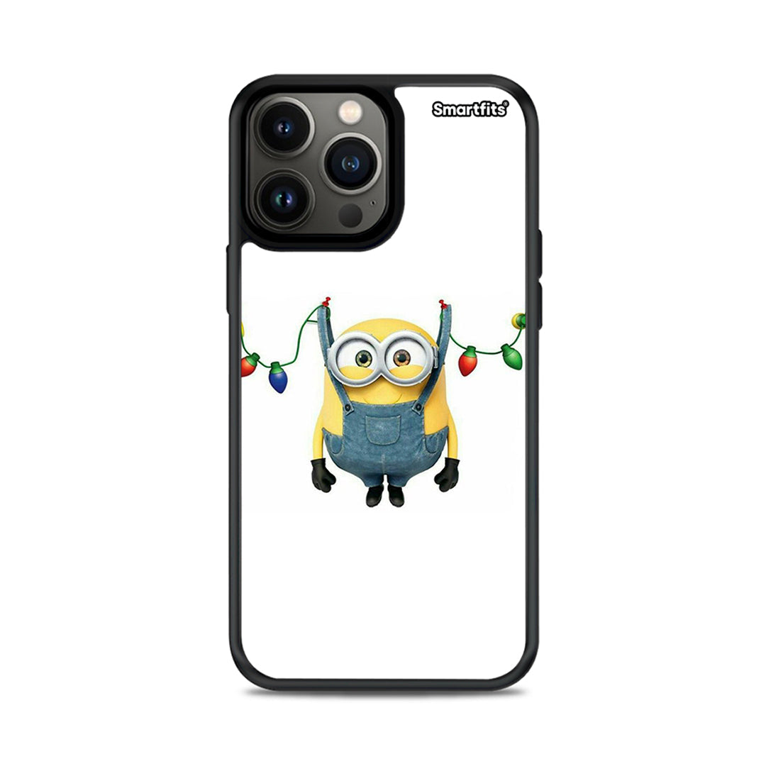 Xmas Minion Lights - iPhone 13 Pro max case