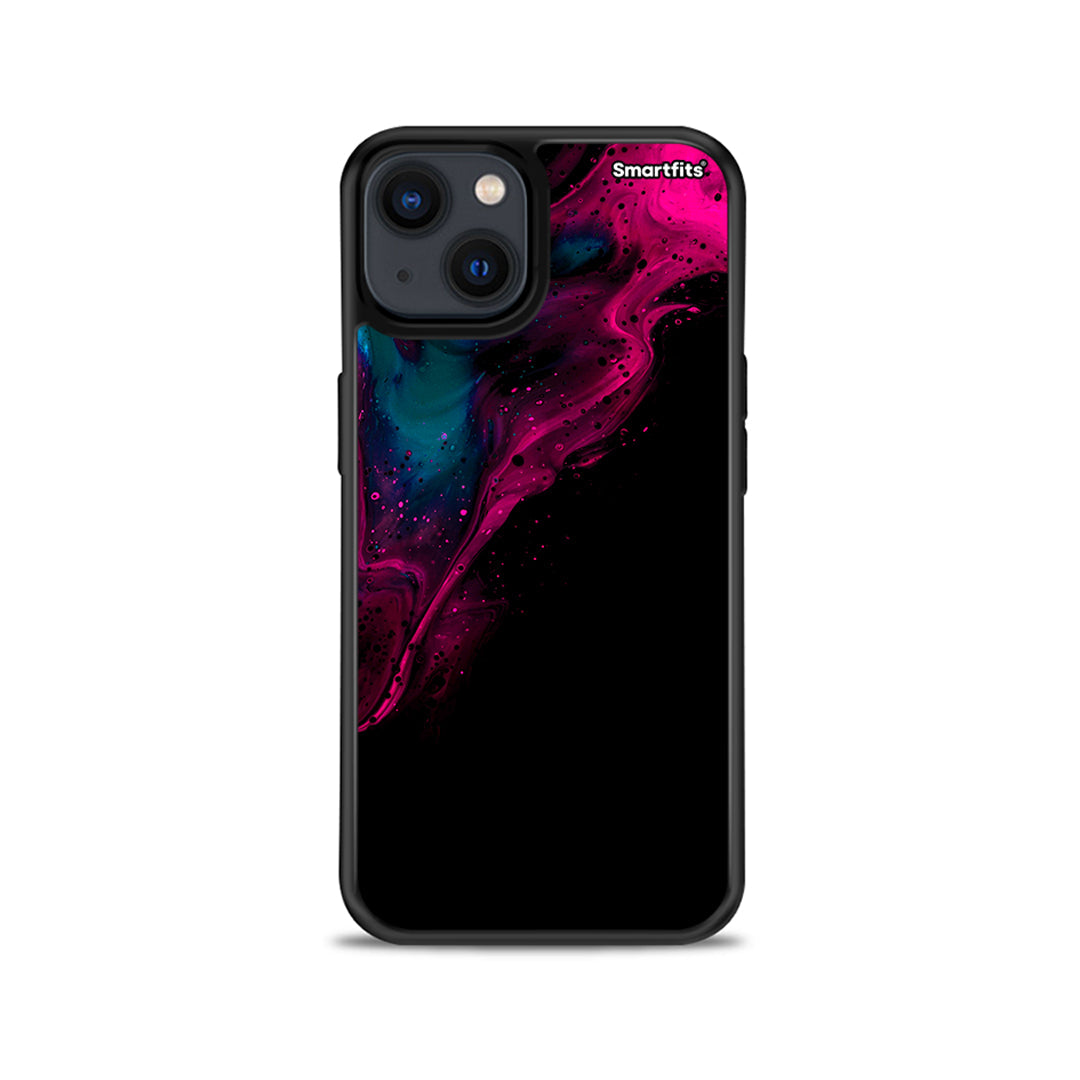 Watercolor Pink Black - iPhone 13 case