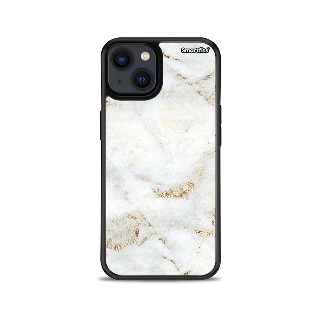 White Gold Marble - iPhone 13 case