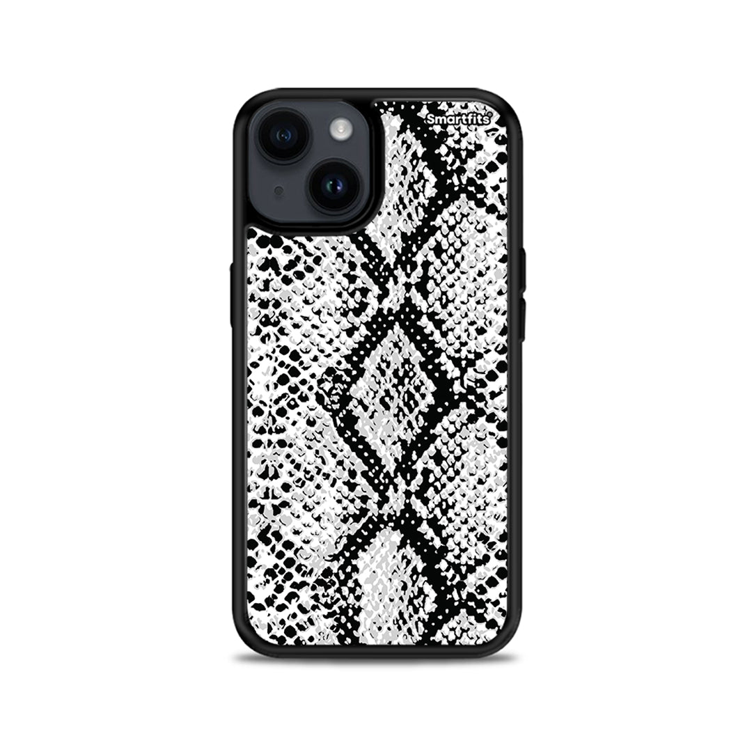 Animal White Snake - iPhone 15 Plus case