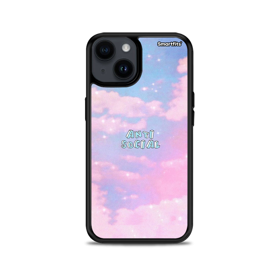 Anti Social - iPhone 15 Plus case