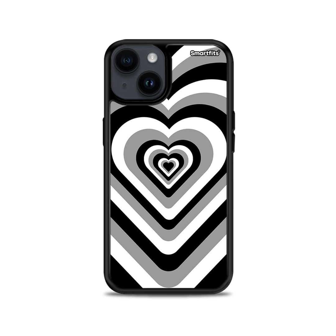 Black Hearts - iPhone 15 Plus θήκη
