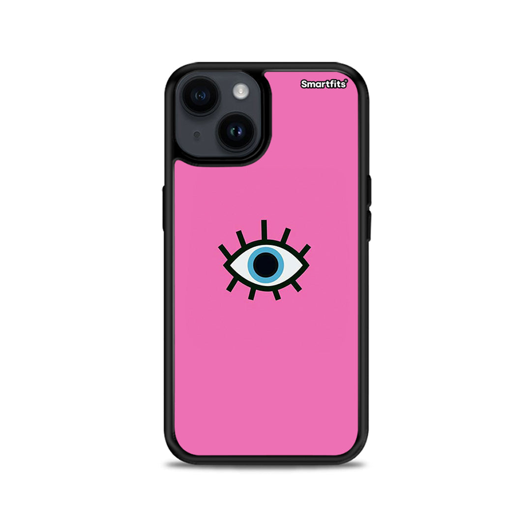 Blue Eye Pink - iPhone 15 case