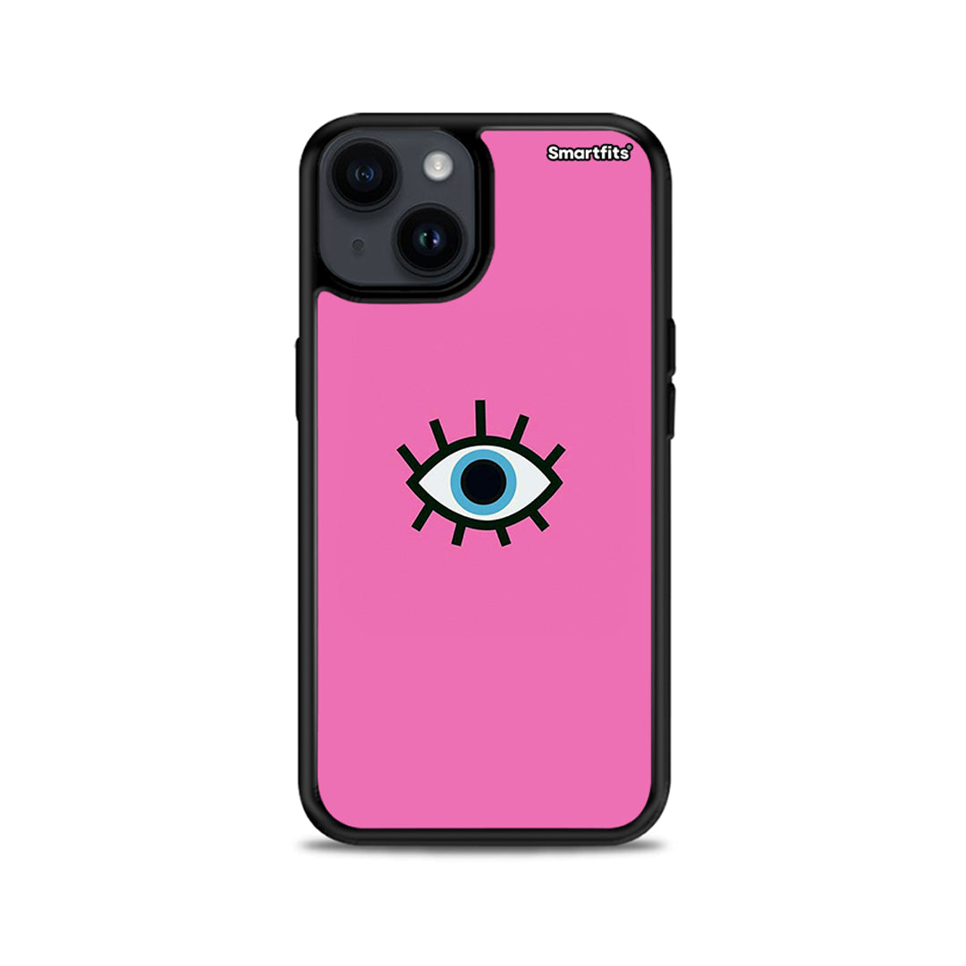 Blue Eye Pink - iPhone 14 Plus θήκη
