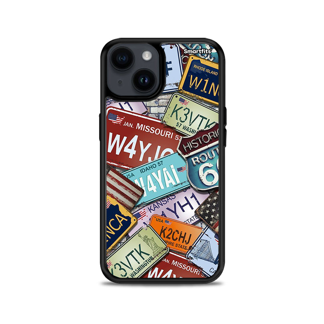 Car Plates - iPhone 14 case