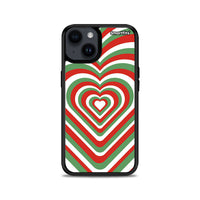 Thumbnail for Christmas Hearts - iPhone 14 Plus case