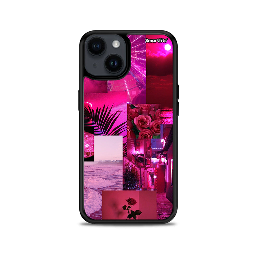Collage Red Roses - iPhone 14 Plus case