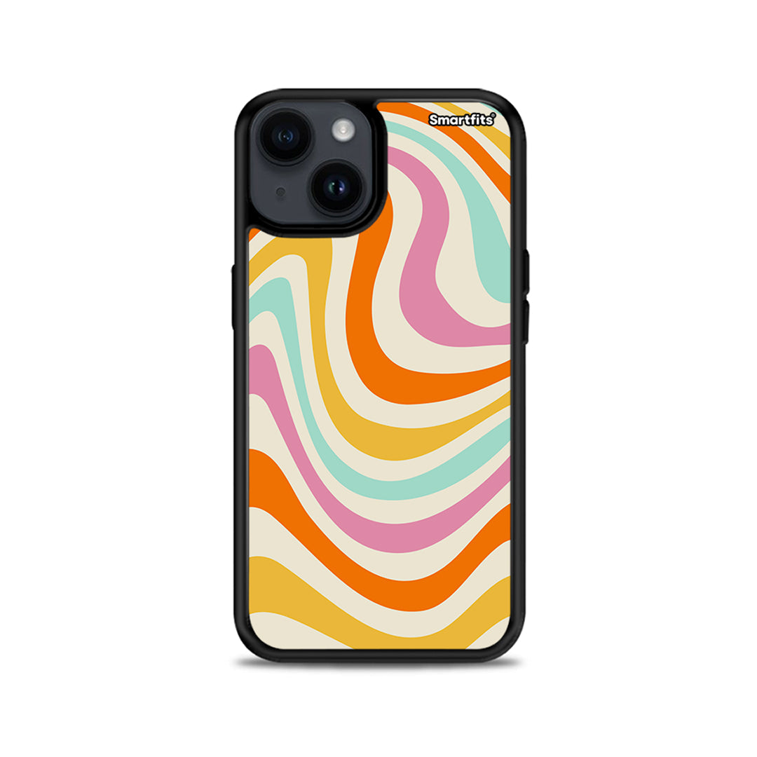 Colorful Waves - iPhone 14 case