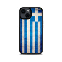 Thumbnail for Flag Greek - iPhone 15 Plus case