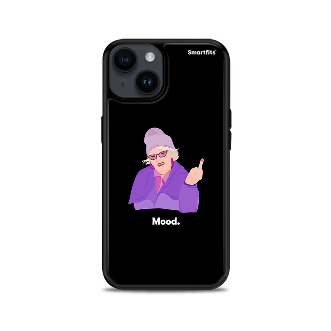 Grandma Mood Black - iPhone 15 Plus case
