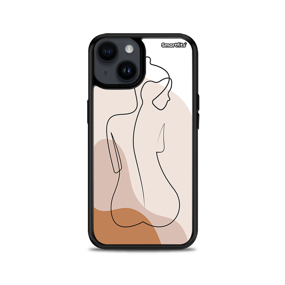 Lineart Woman - iPhone 14 case