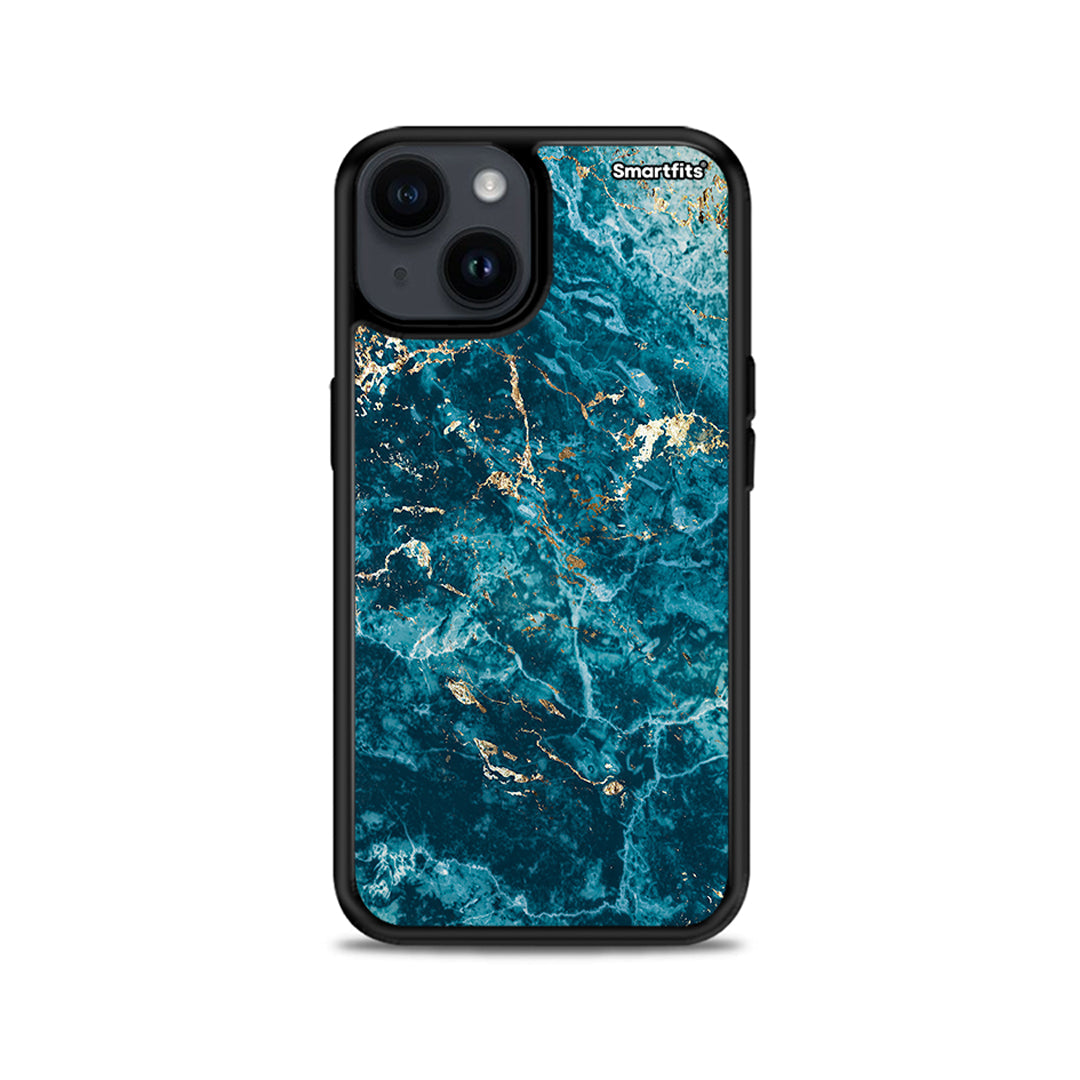 Marble Blue - iPhone 15 case