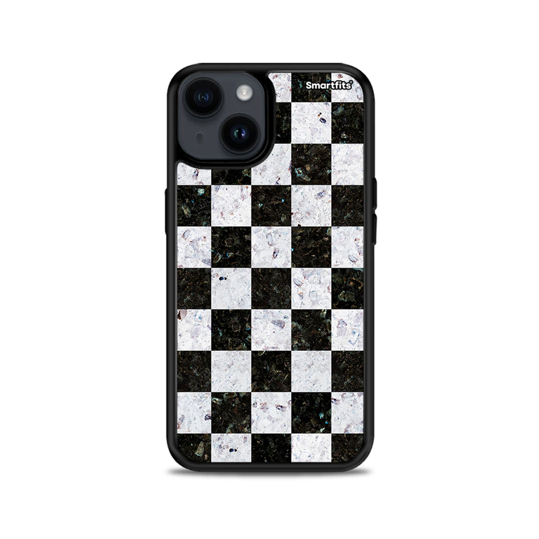 Marble Square Geometric - iPhone 14 Plus case