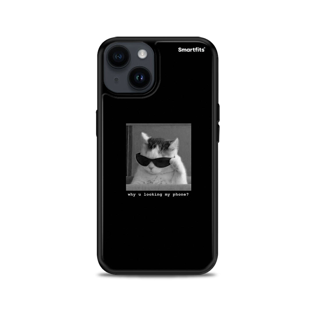 Meme Cat - iPhone 14 Plus case