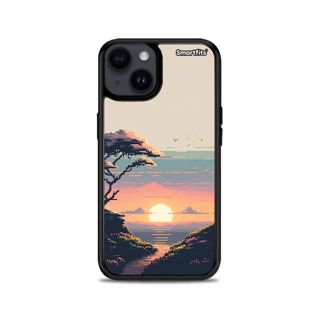 Pixel Sunset - iPhone 15 case