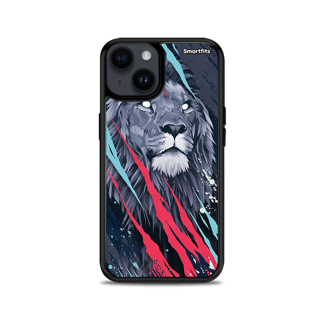 Popart Lion Designer - iPhone 15 case