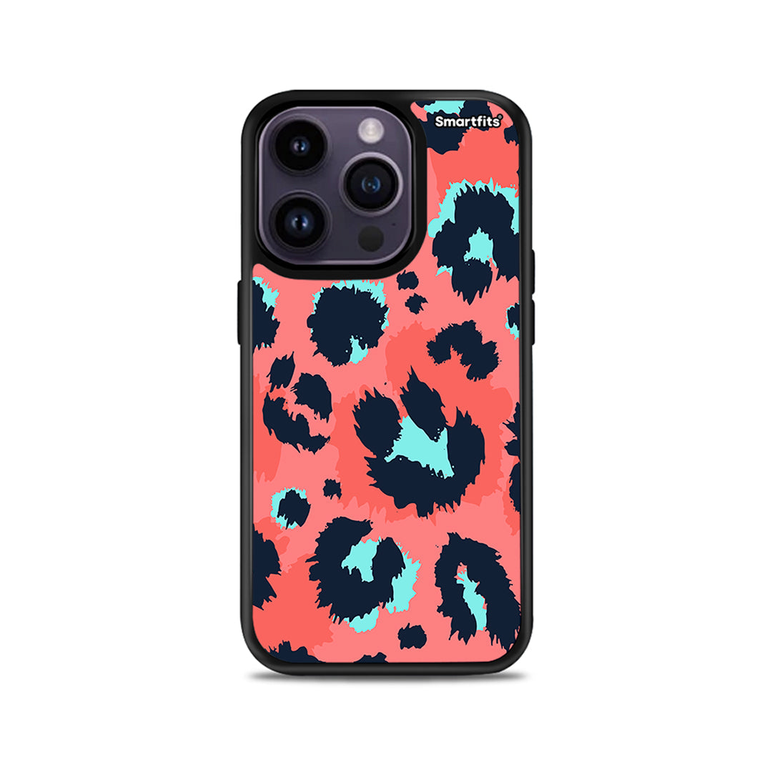 Animal Pink Leopard - iPhone 14 Pro case