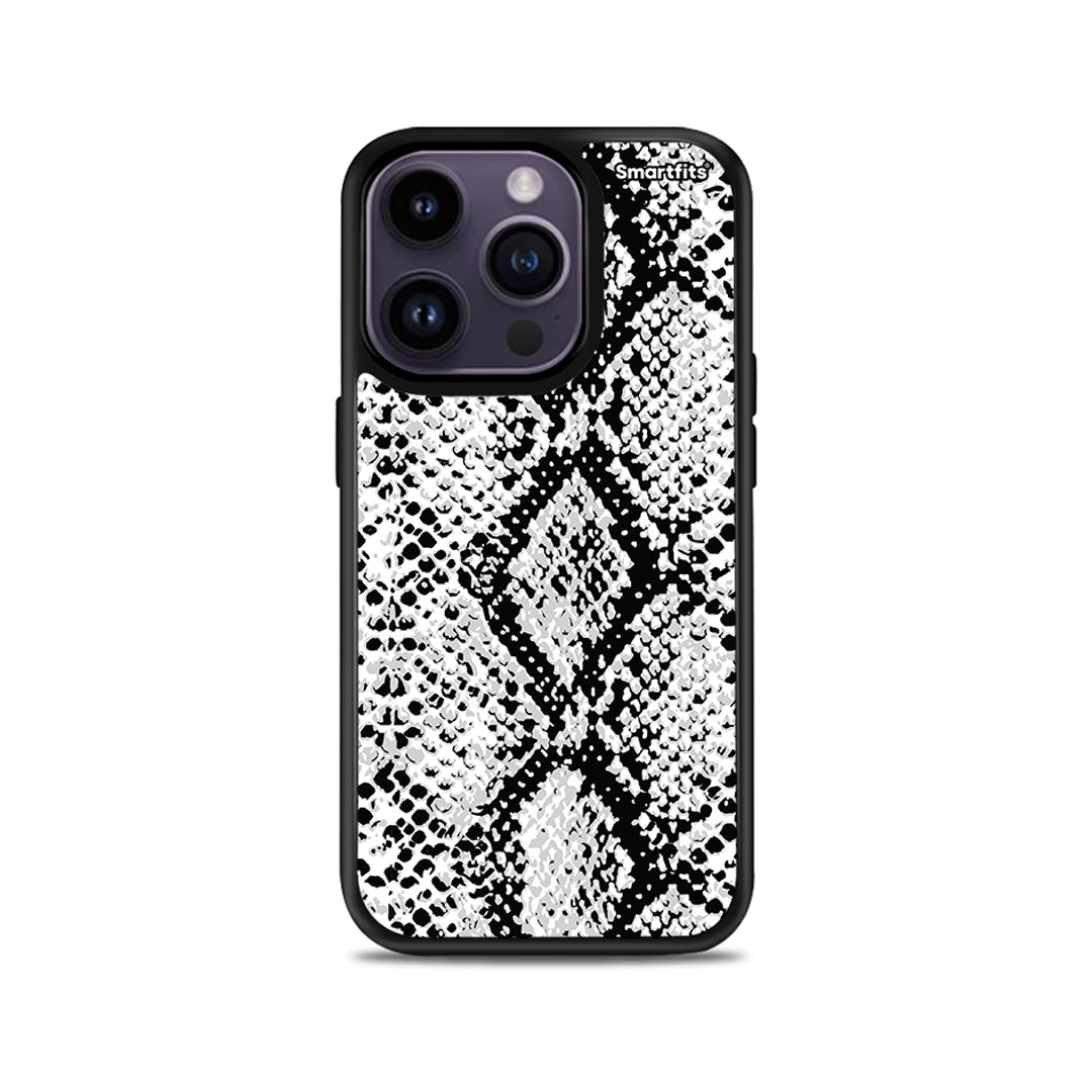 Animal White Snake - iPhone 14 Pro case