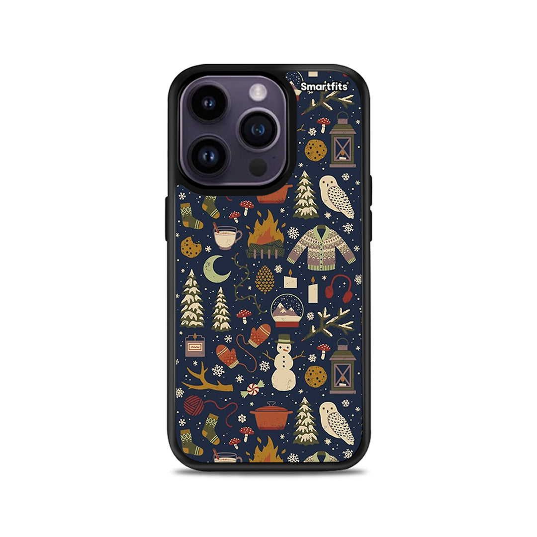 Christmas Elements - iPhone 15 Pro case