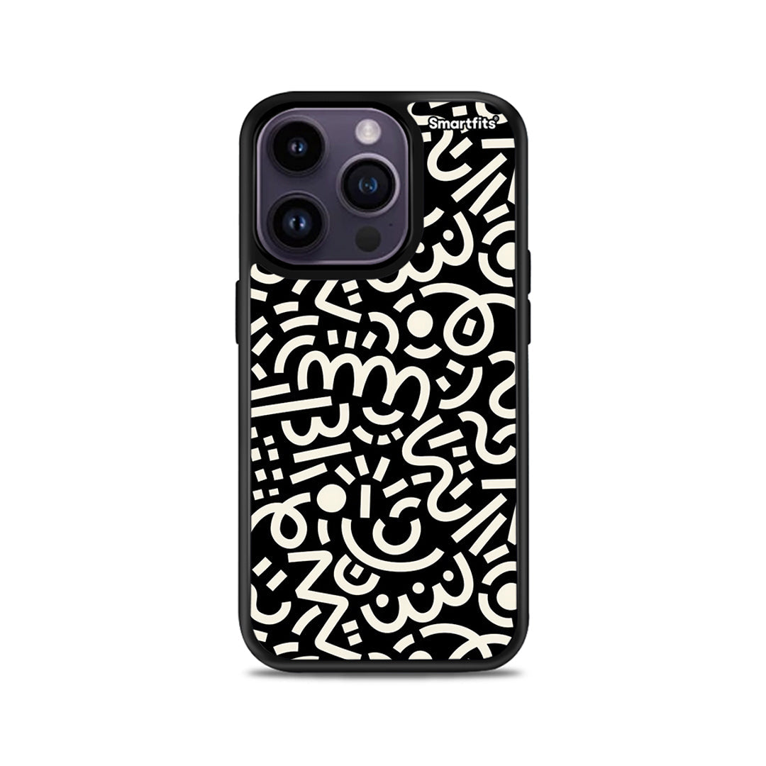 Doodle Art - iPhone 14 Pro case