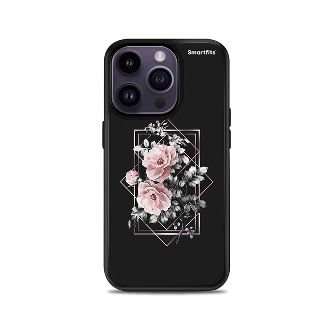 Flower Frame - iPhone 14 Pro case