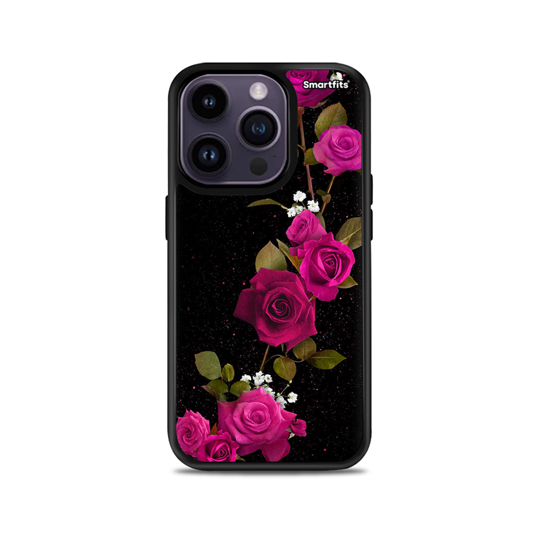 Flower Red Roses - iPhone 15 Pro case