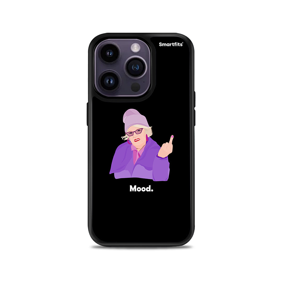 Grandma Mood Black - iPhone 14 Pro case