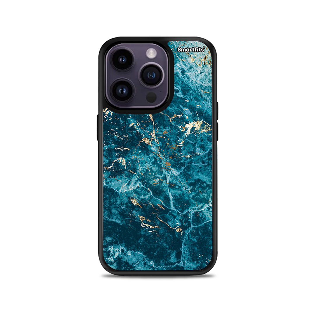 Marble Blue - iPhone 14 Pro case 