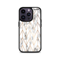 Thumbnail for Marble Gold Geometric - iPhone 14 Pro case