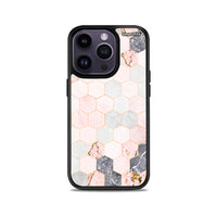 Thumbnail for Marble Hexagon Pink - iPhone 14 Pro case