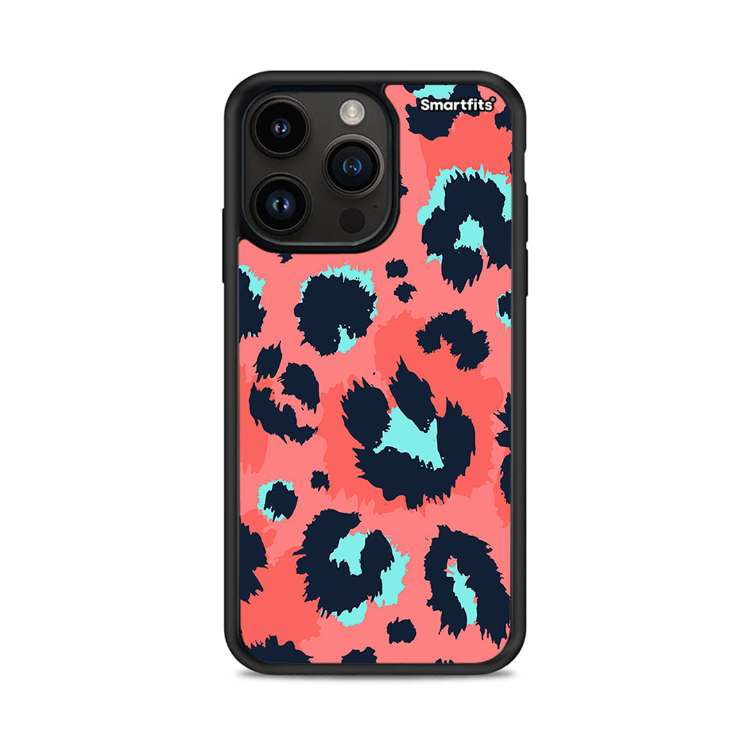 Animal Pink Leopard - iPhone 15 Pro max case
