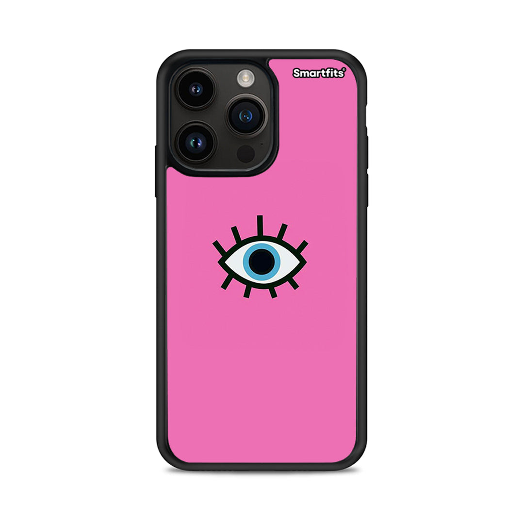 Blue Eye Pink - iPhone 14 Pro max case