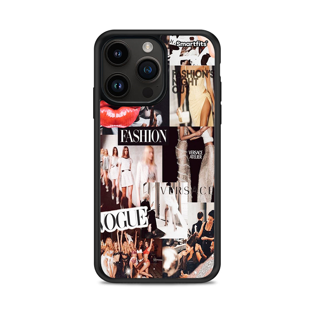 Collage Fashion - iPhone 14 Pro Max case
