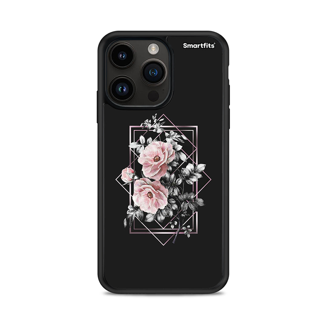 Flower Frame - iPhone 15 Pro max case