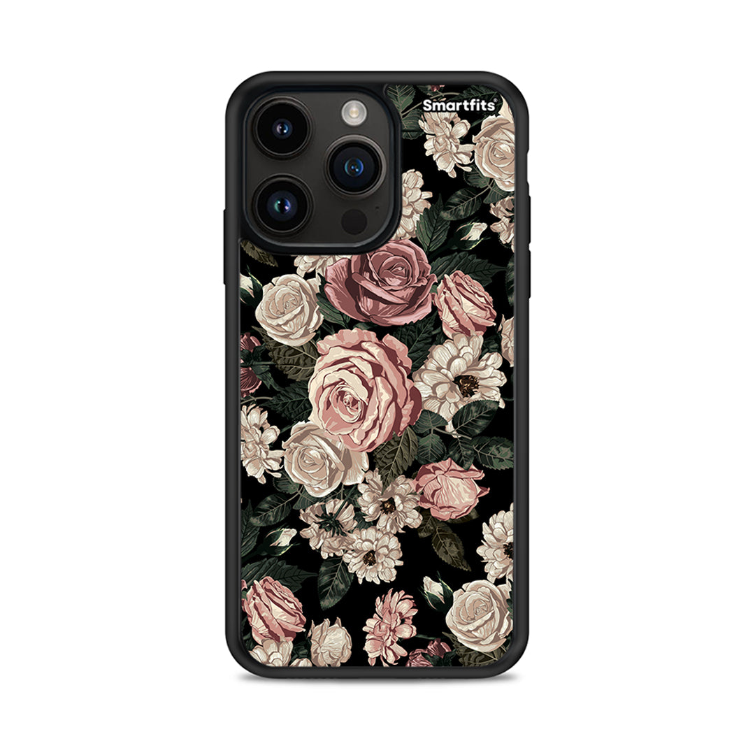 Flower Wild Roses - iPhone 14 Pro Max case
