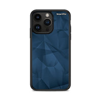 Thumbnail for Geometric Blue Abstract - iPhone 14 Pro Max case
