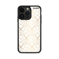 Thumbnail for Geometric Luxury White - iPhone 15 Pro max case