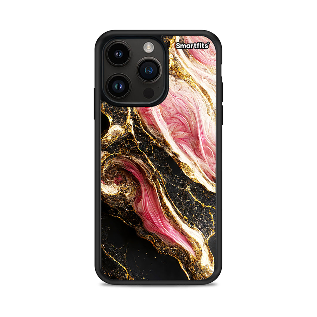 Glamorous Pink Marble - iPhone 15 Pro max case