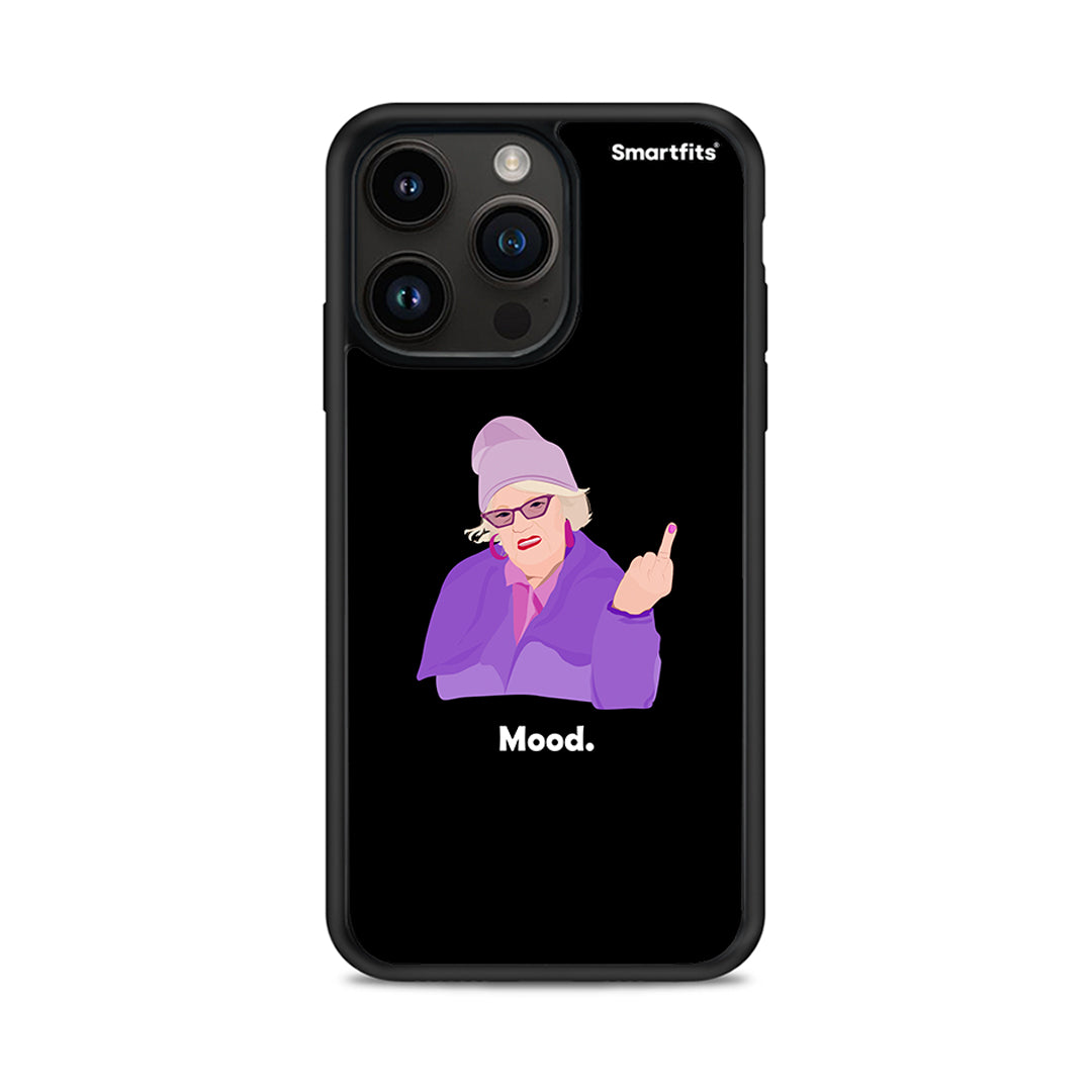 Grandma Mood Black - iPhone 14 Pro max case