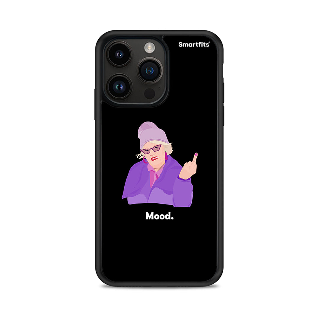 Grandma Mood Black - iPhone 15 Pro max case