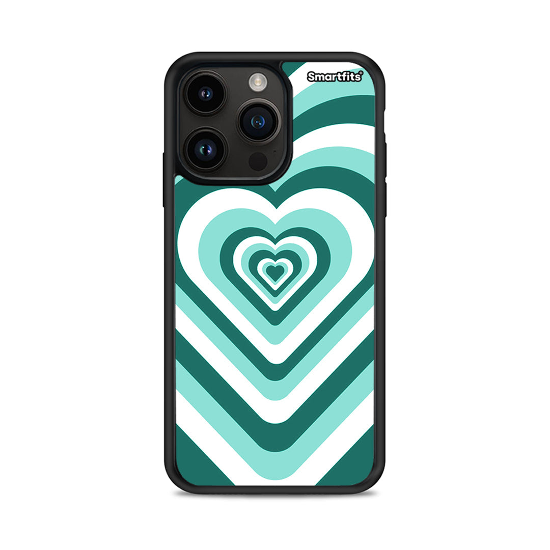 Green Hearts - iPhone 14 Pro max case