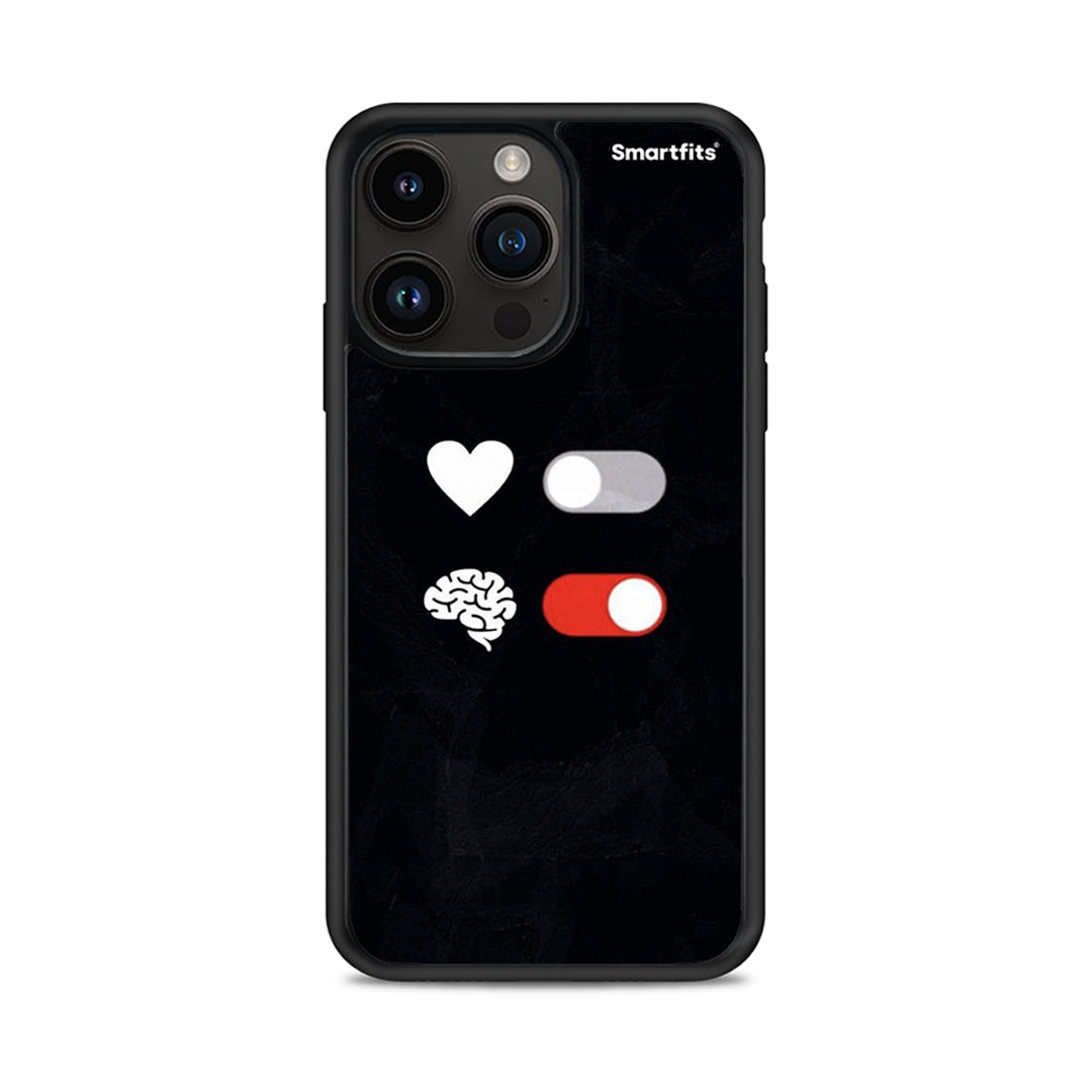 Heart vs Brain - iPhone 15 Pro max case