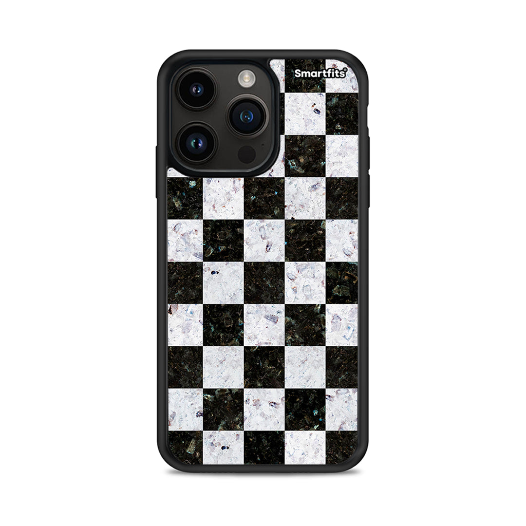 Marble Square Geometric - iPhone 14 Pro max case