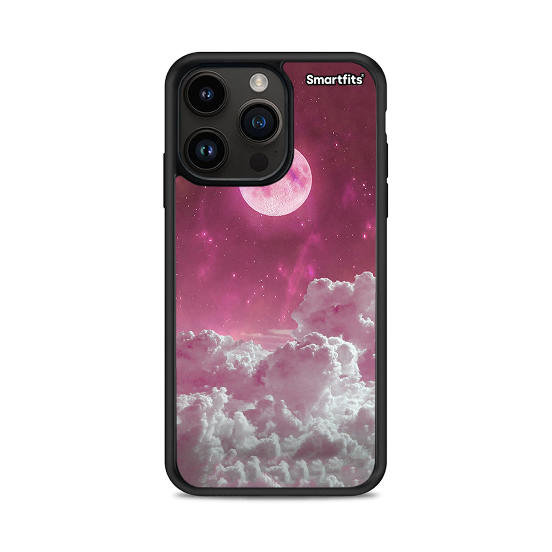Pink Moon - iPhone 15 Pro max case
